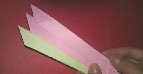 祭奠用的荷花亭的折法