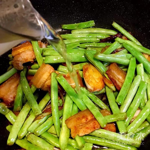 豆角焖面的做法