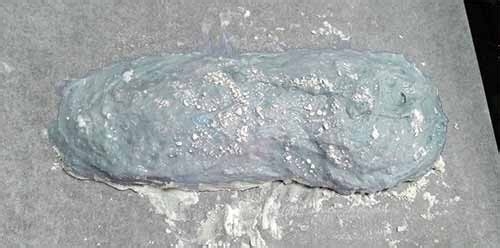 私房食谱:蝶豆花欧包