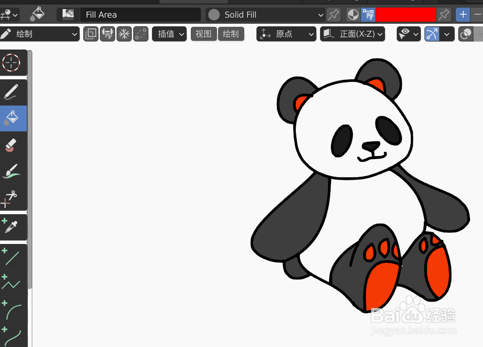 如何使用blender2.9快速设计玩具熊猫简图模型