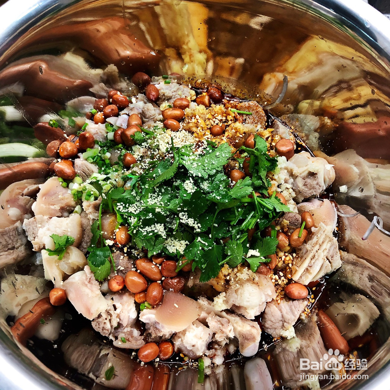 红油猪手的做法