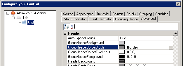 GENESIS64 GraphWorX 配置全局颜色主题