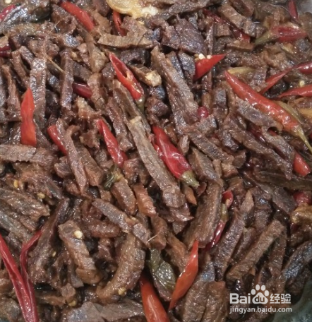 麻辣牛肉条的做法