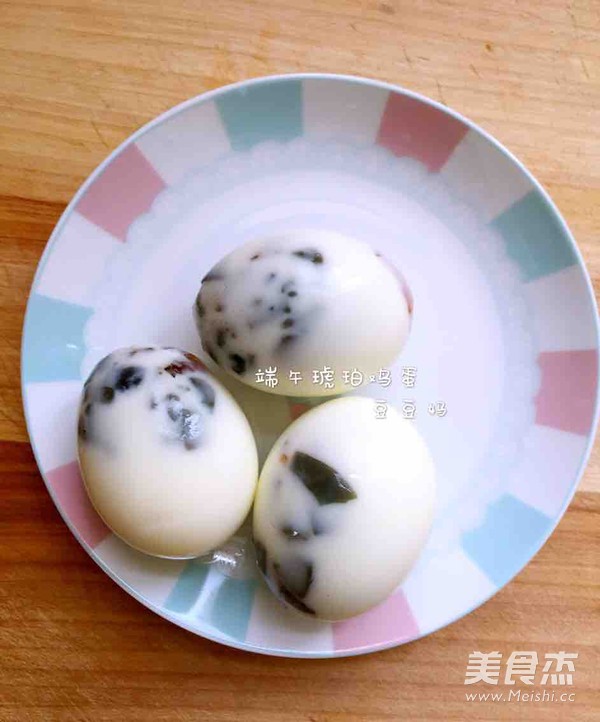 端午琥珀蛋的做法