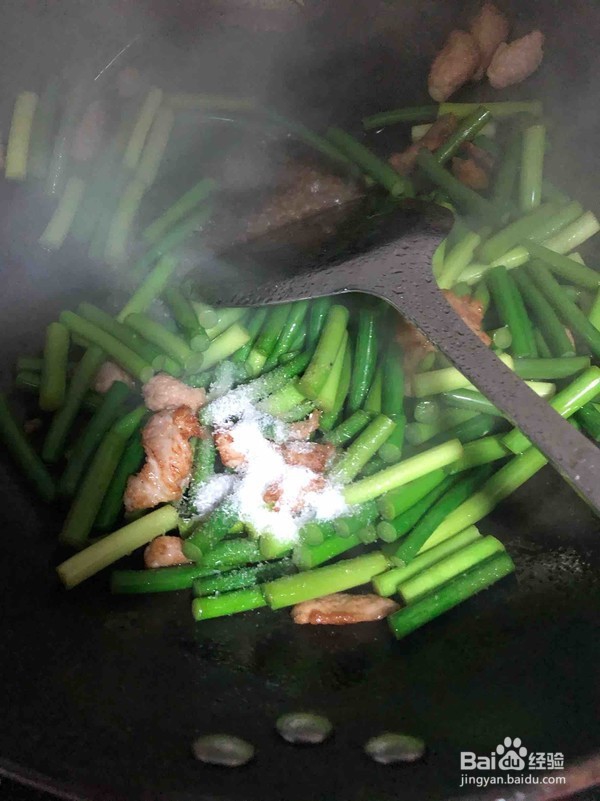 怎么做蒜苔炒肉