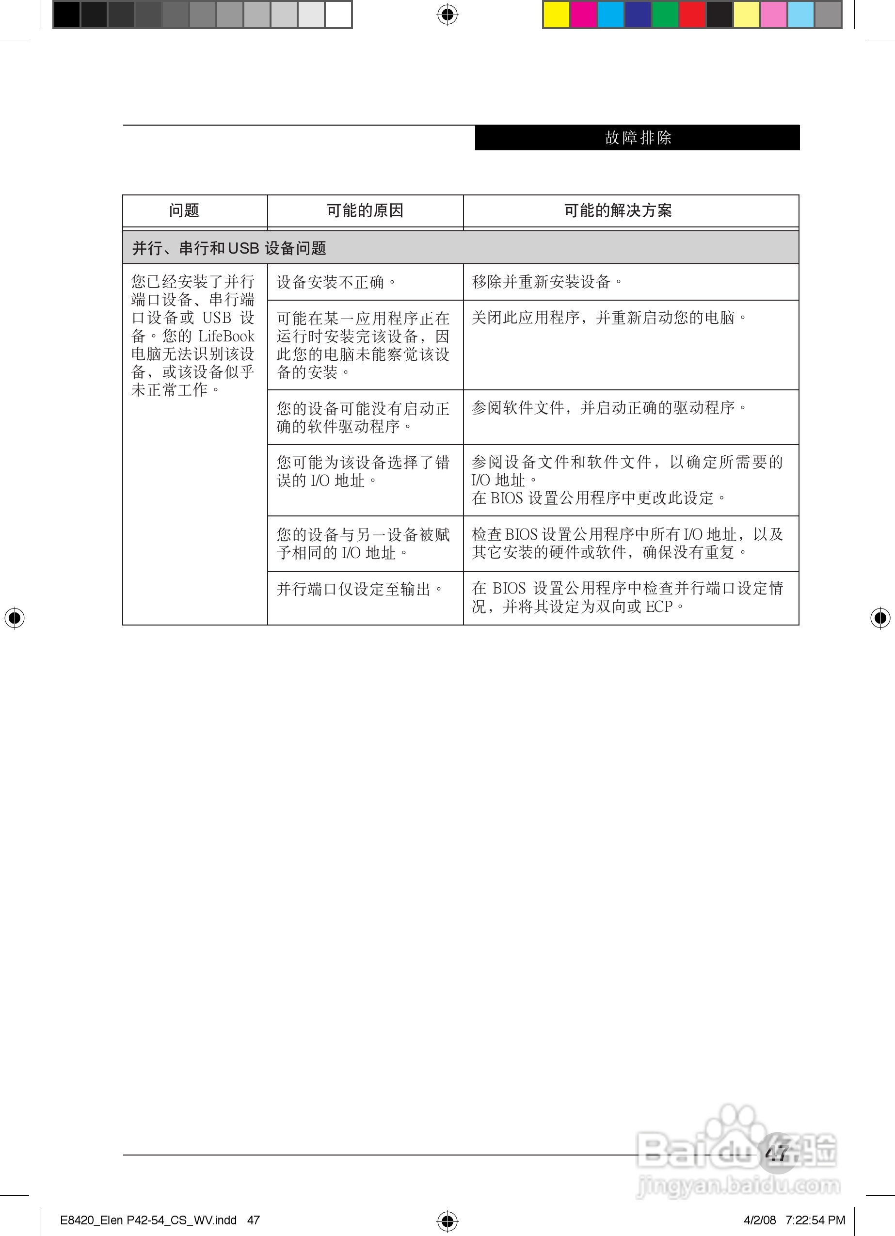 富士通E8420笔记本电脑使用说明书:[6]