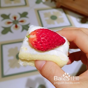 草莓蛋糕的做法