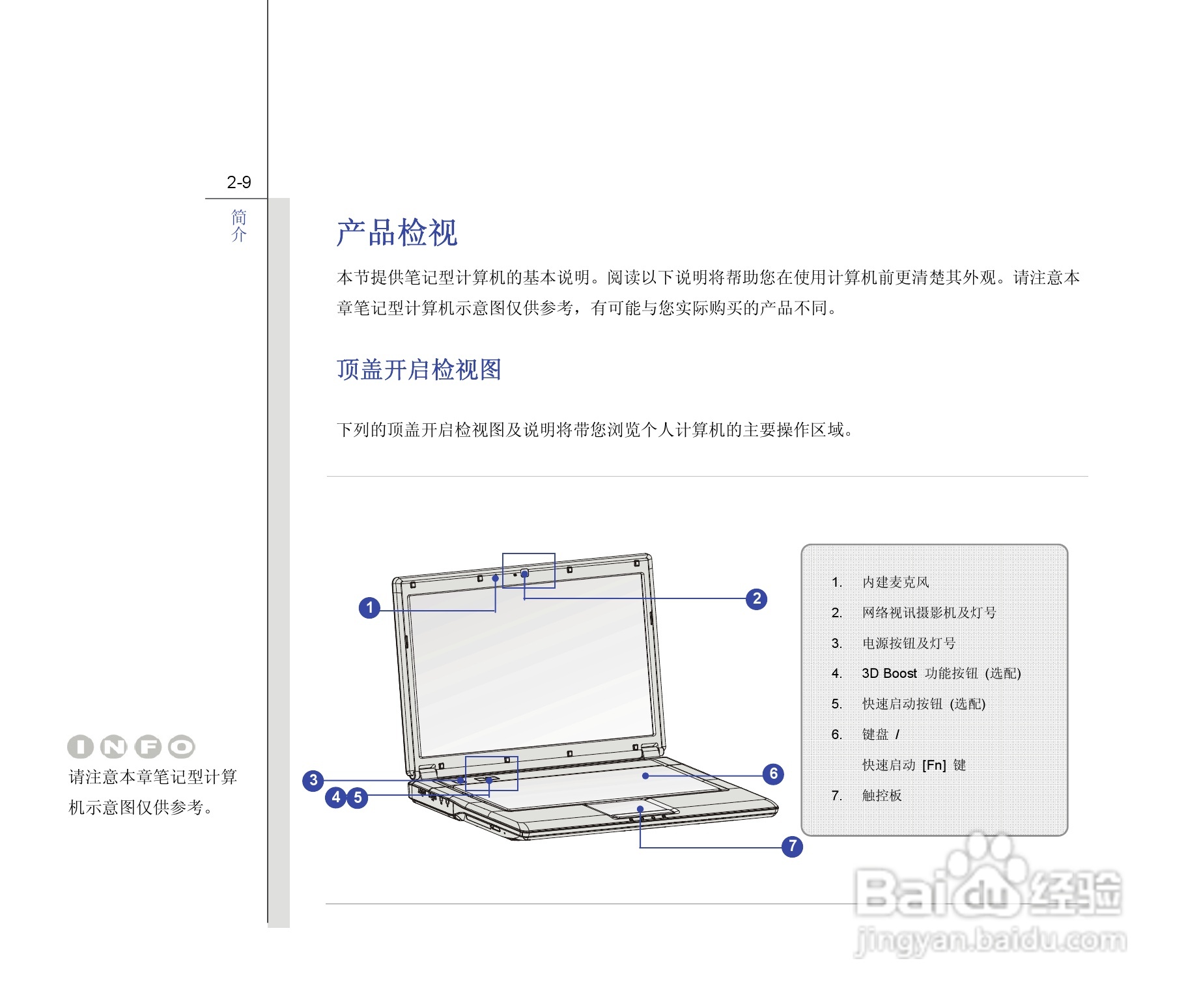 微星MSI CX420MX笔记本电脑使用说明书:[3]