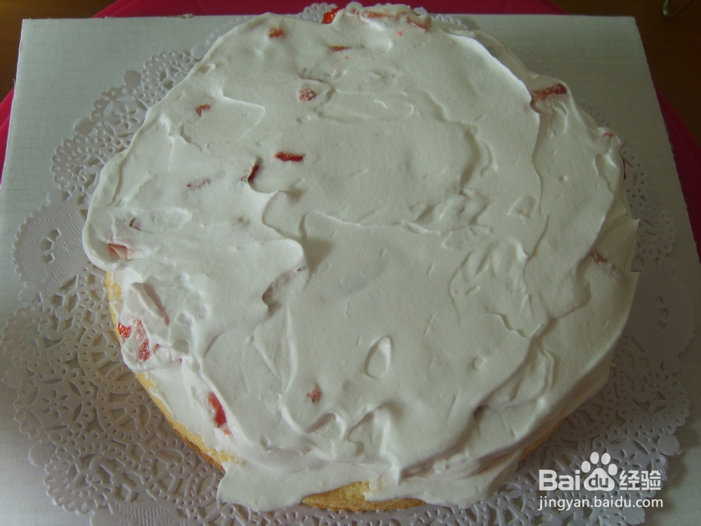 草莓圣诞老人蛋糕