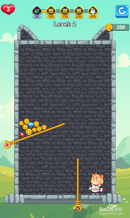 The Rise of Cat Hero的Level 2怎样通关