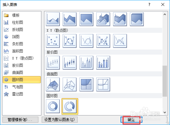 excel2010表格怎么制作创意的分离型圆环图