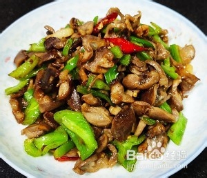 爆炒孜然鸡胗的做法