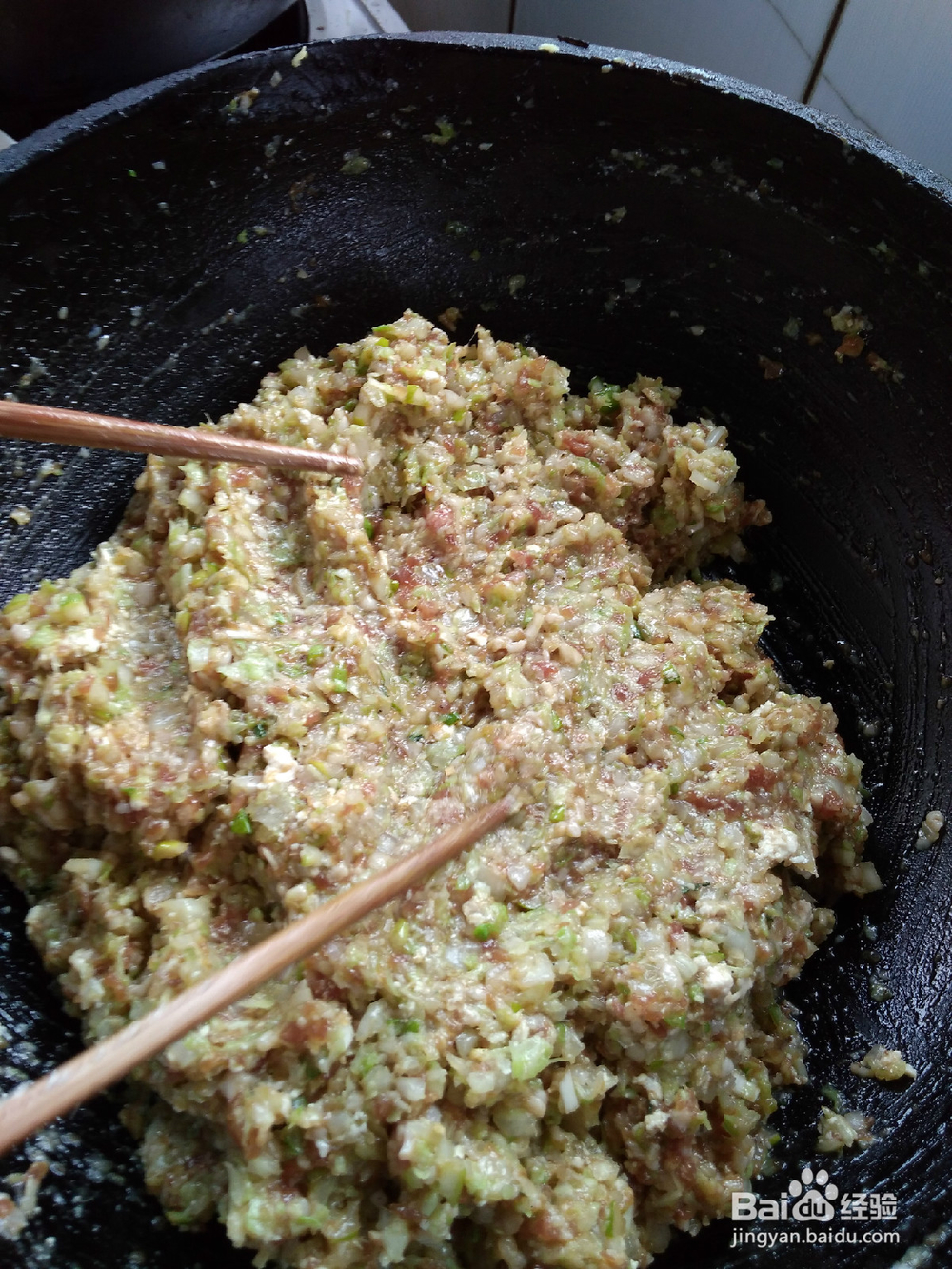 包白菜陷水饺技巧