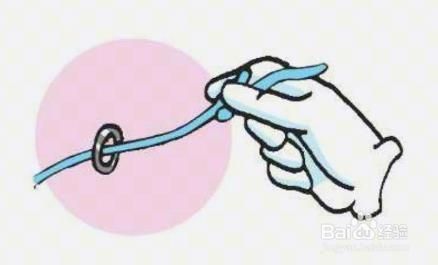 简单易学的小魔术(自己会穿绳子的圆环)