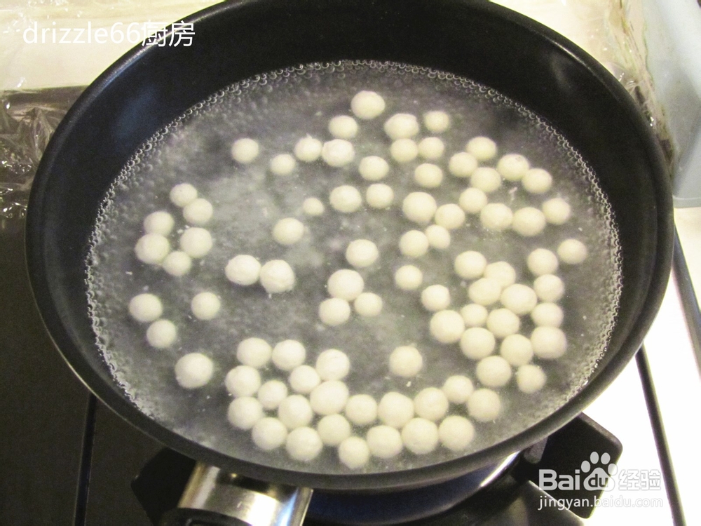 红薯小圆子甜汤——秋冬甜品