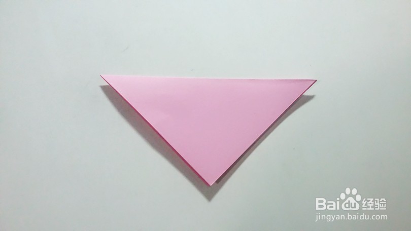 教师节的礼物------如何彩纸折叠一朵康乃馨