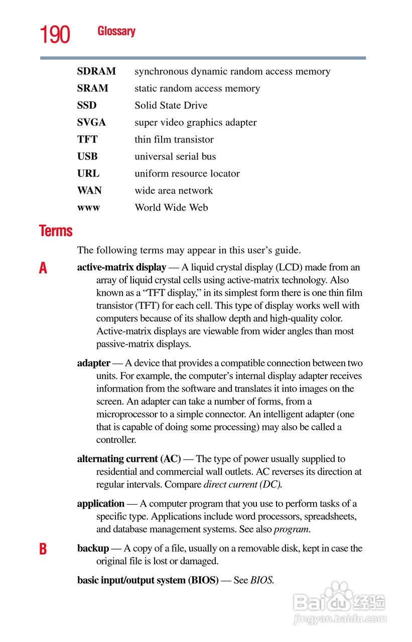 东芝NB200笔记本电脑使用说明书:[19]