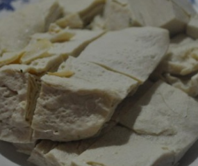 白菜豆腐炖鱿鱼卷