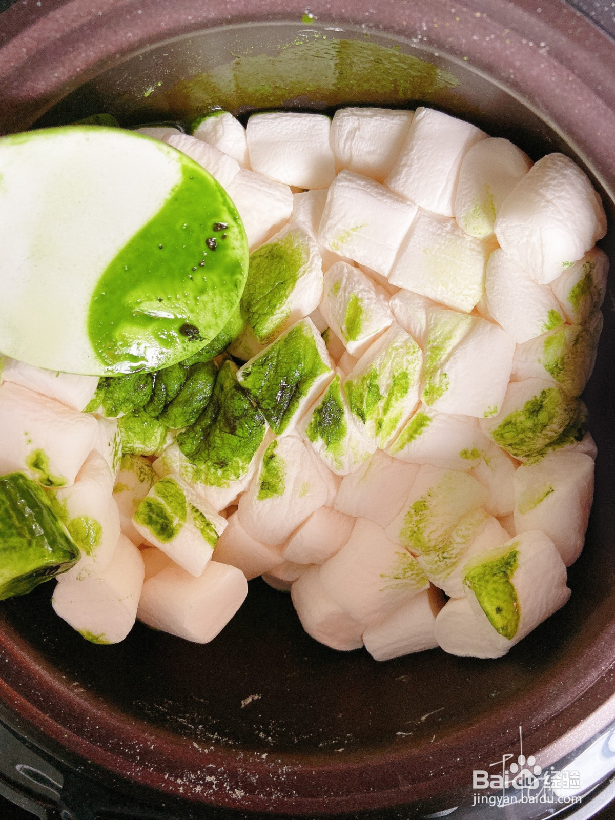 抹茶雪花酥的做法