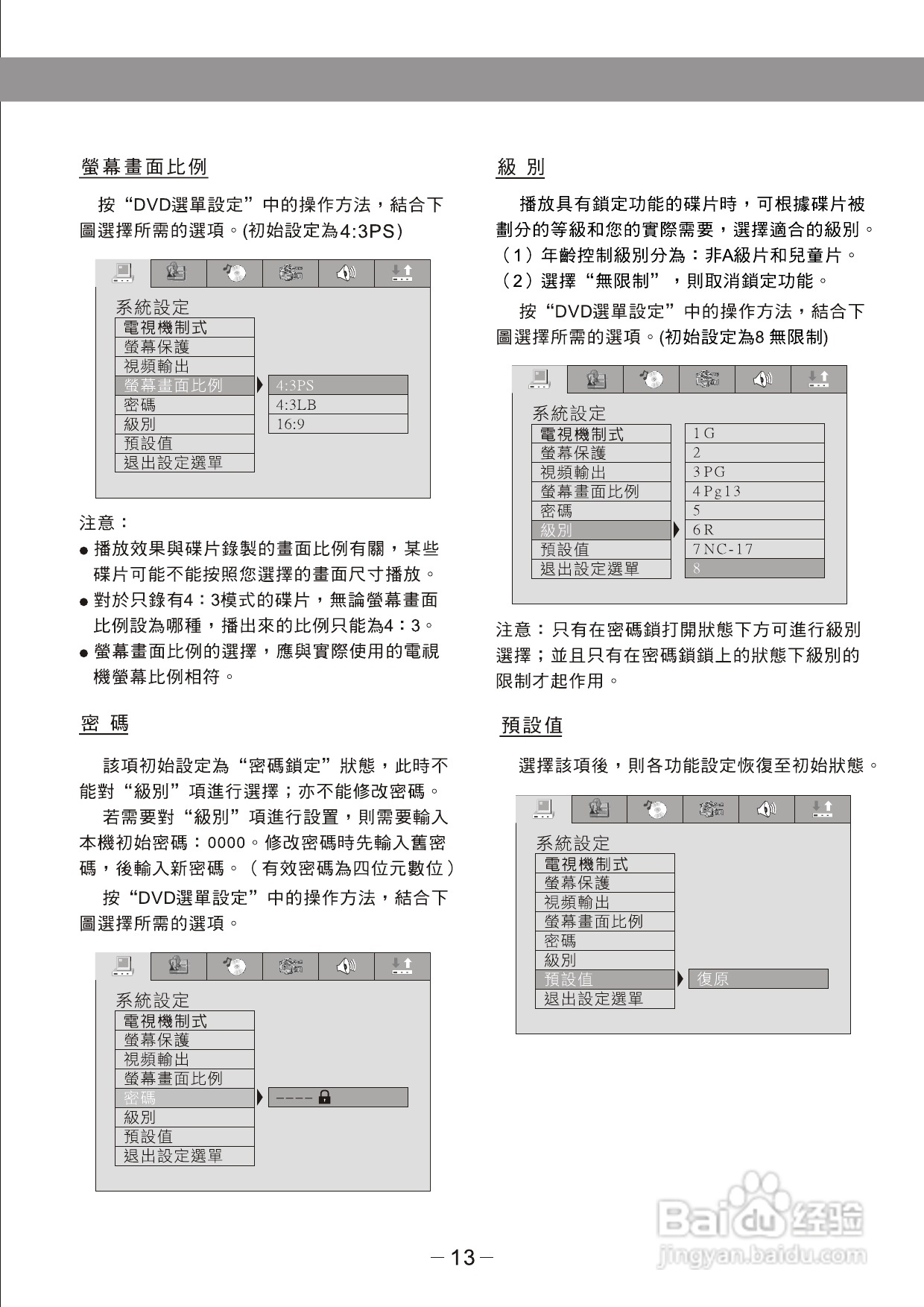 歌林KVD-789PK(s)1型数位影音光碟机说明书:[1]