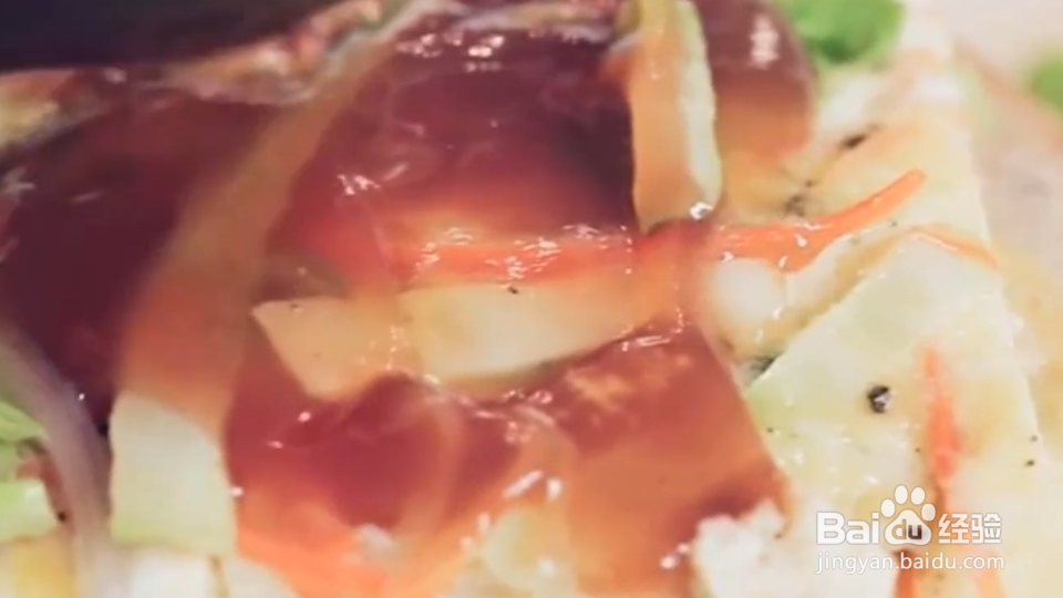 蔬菜三明治的做法