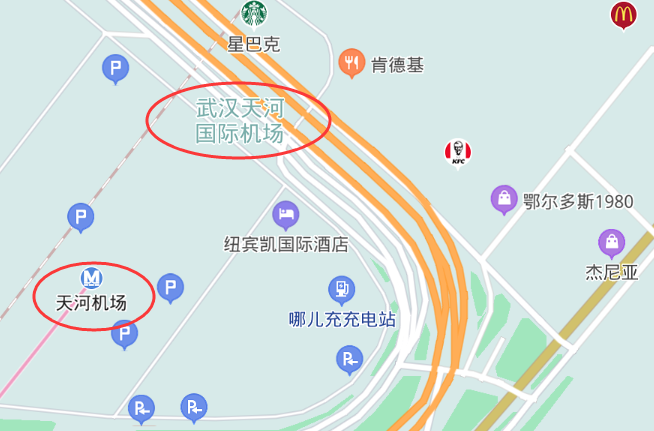 武汉哪个高铁站离天河机场近