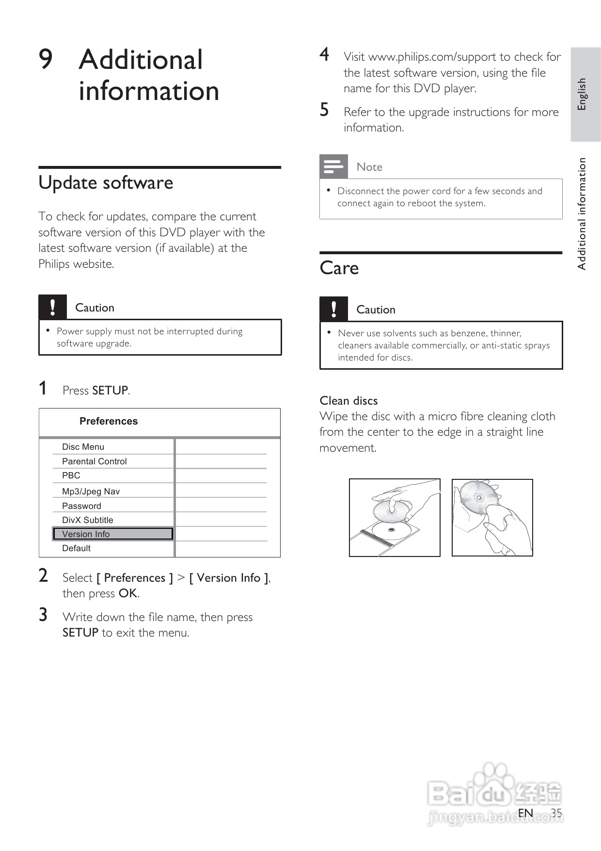 飞利浦DVP3360K/98 DVD播放机使用说明书:[2]