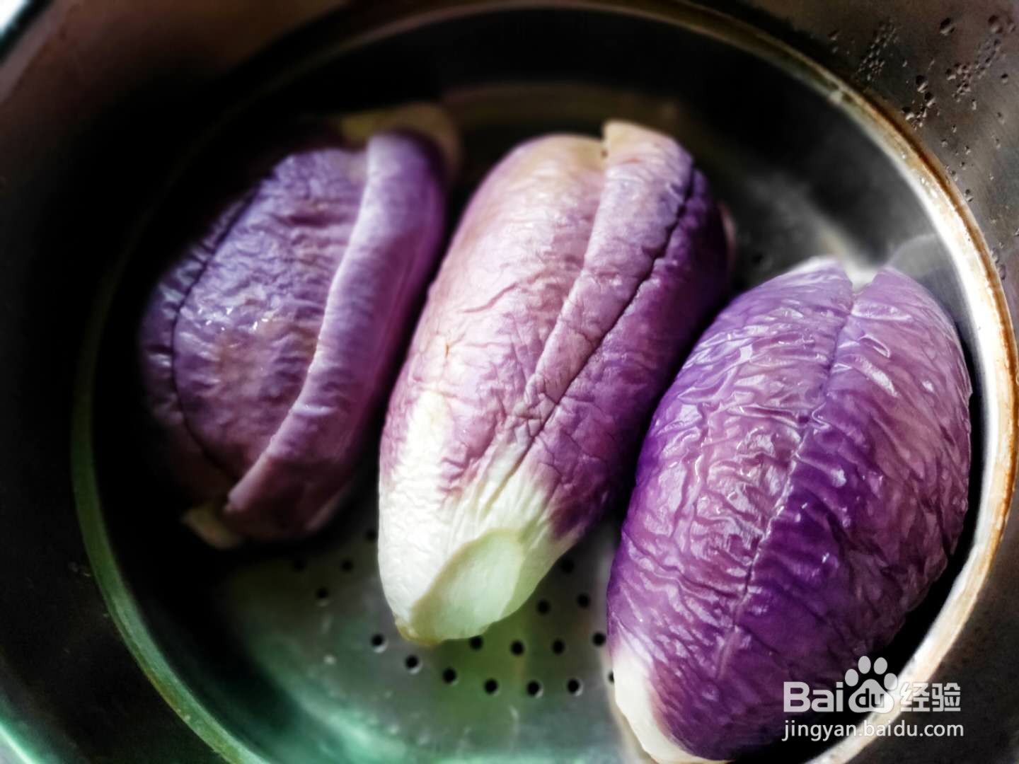 清蒸茄子---养生菜系列