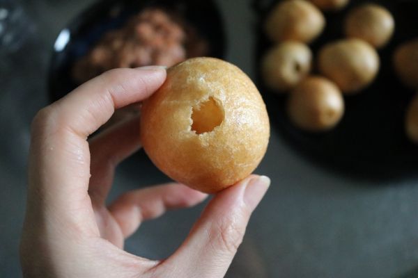 红烧油面筋塞肉