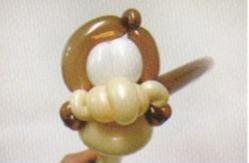 魔法气球造型系列之气球卡通流浪歌手（上）