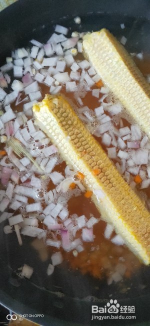 养生食补玉米浓汤的做法