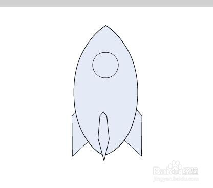 flash绘制一架火箭的教程