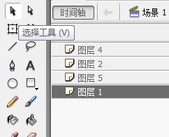 flash绘制企鹅的侧面方法