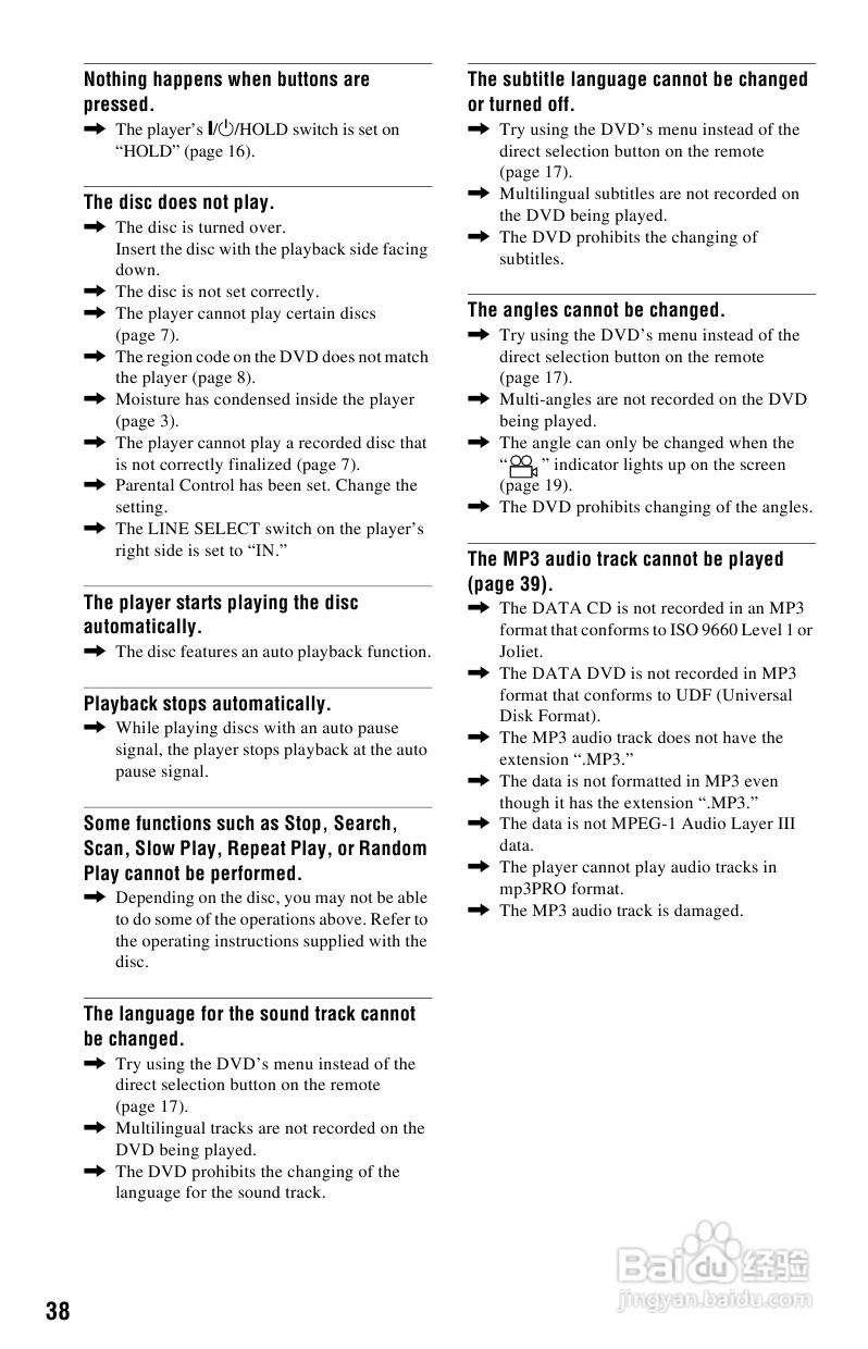 SONY DVP-FX820播放器说明书:[2]