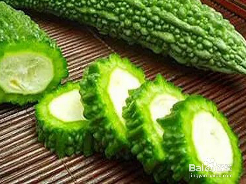 苦瓜泡水喝不苦的小窍门