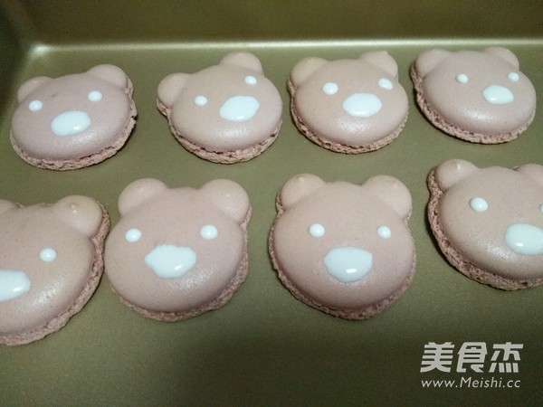 小熊马卡龙的做法