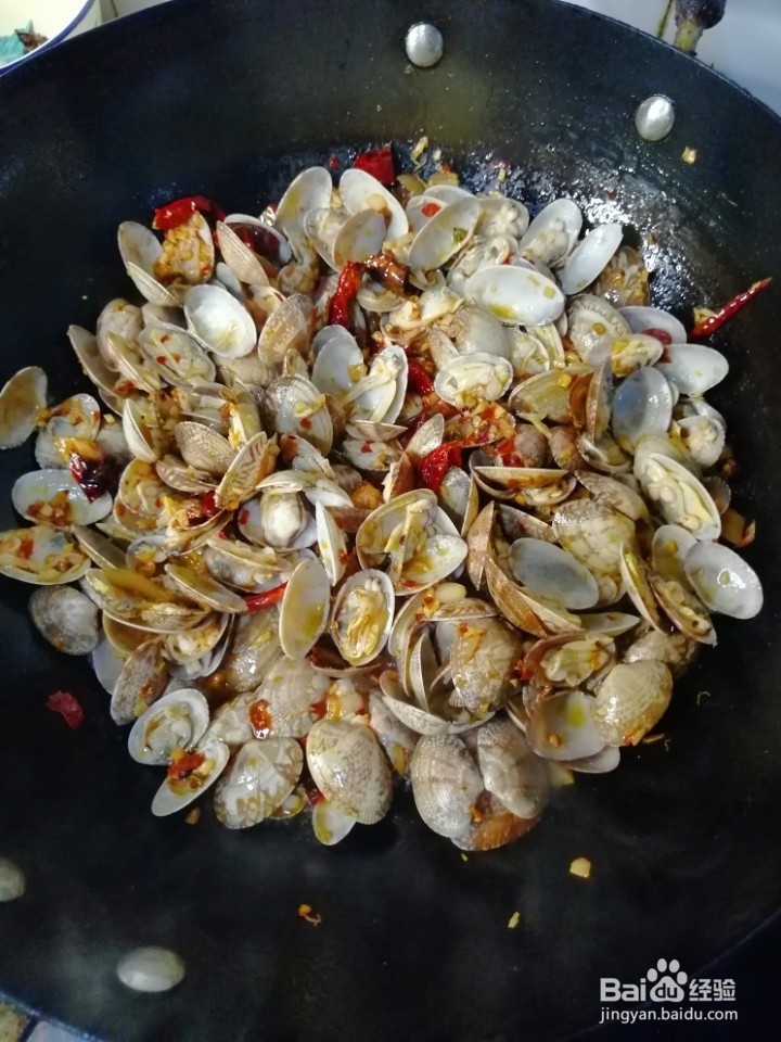 辣炒花甲的做法