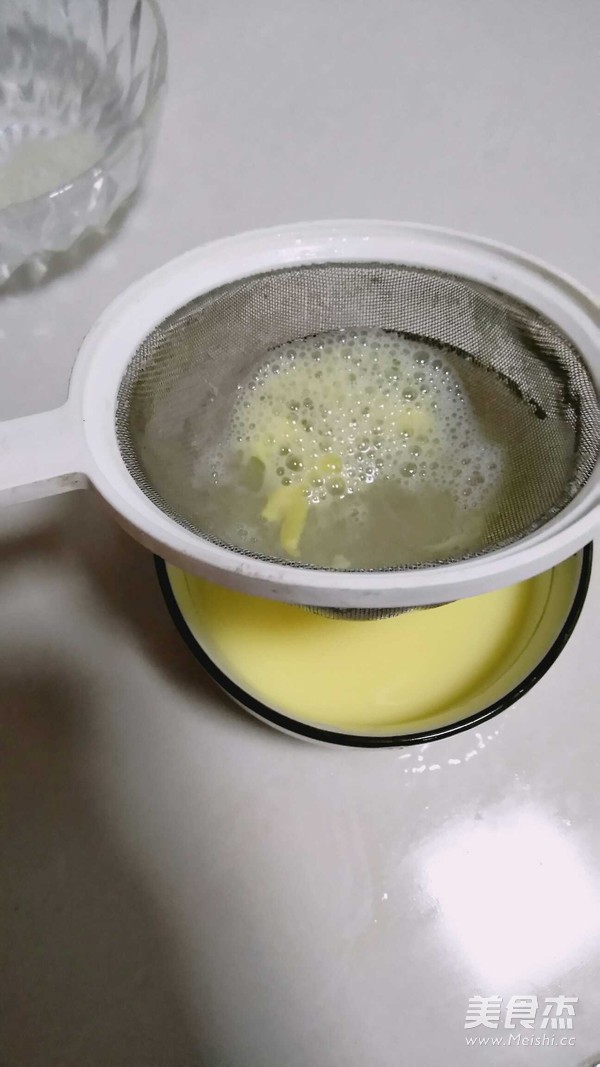 姜汁炖蛋的做法