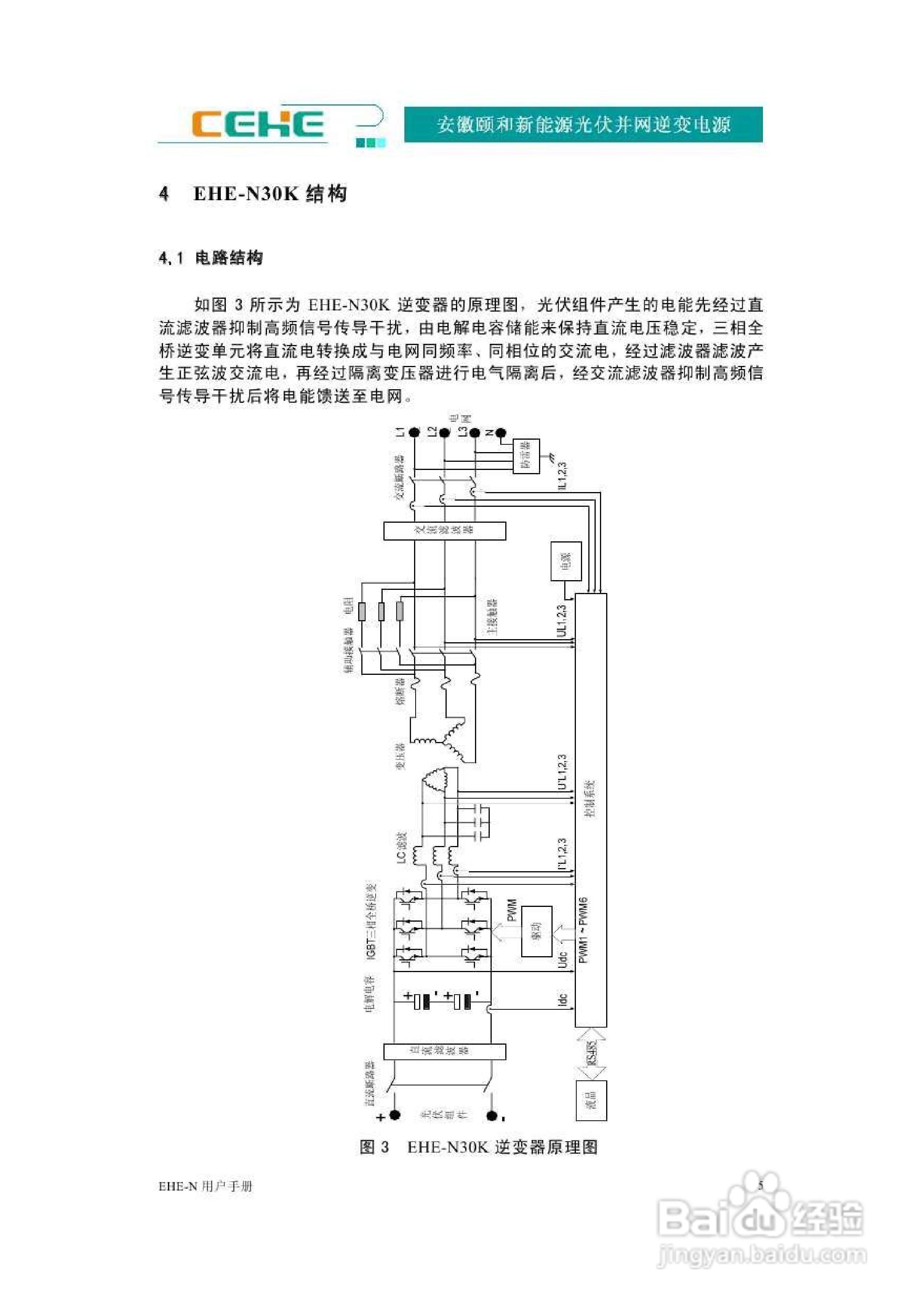 颐和新能源EHE-N30K光伏并网逆变电源用户手册:[1]