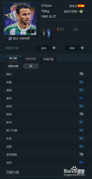 FIFA OL3忠诚赛季球员推荐(中锋篇)