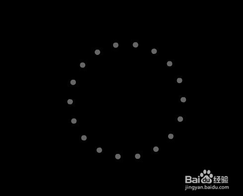 flash制作MG素材圆圈散开效果