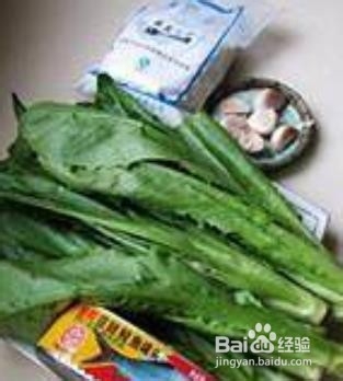 豆豉鲮鱼油麦菜