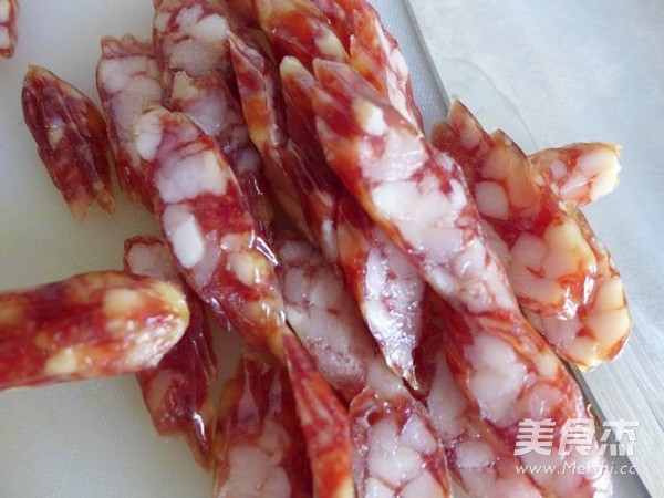 腊肠焖饭的做法