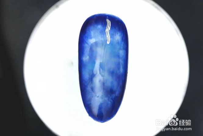 怎样做海洋半透晕染美甲？