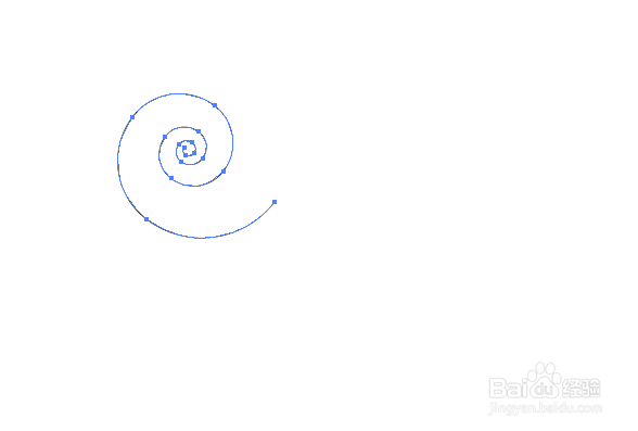 AI中的螺旋线怎么操作呢？