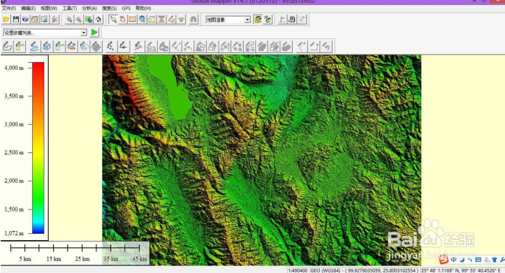 大地图之ArcGIS教程DEM应用(坡度坡向提取等高线