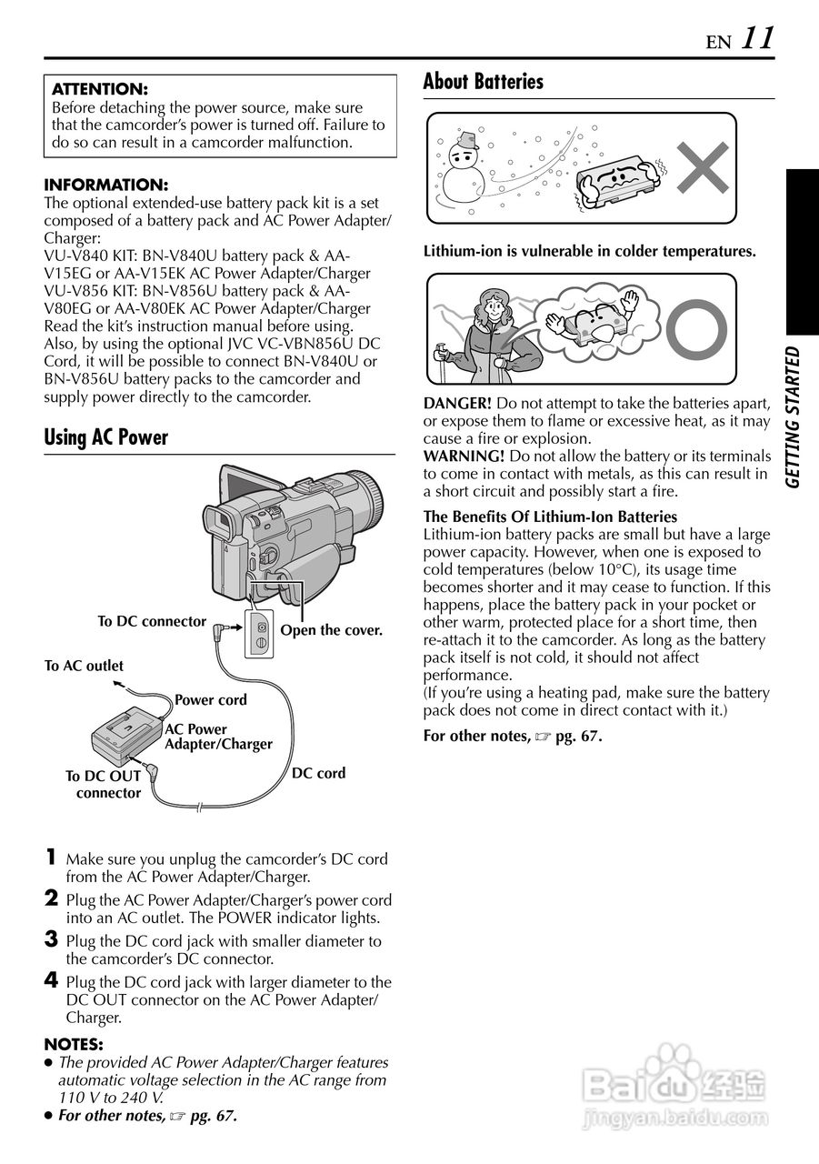JVC GR-DV4000摄像机说明书:[2]