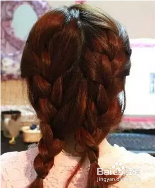 女孩编发教程