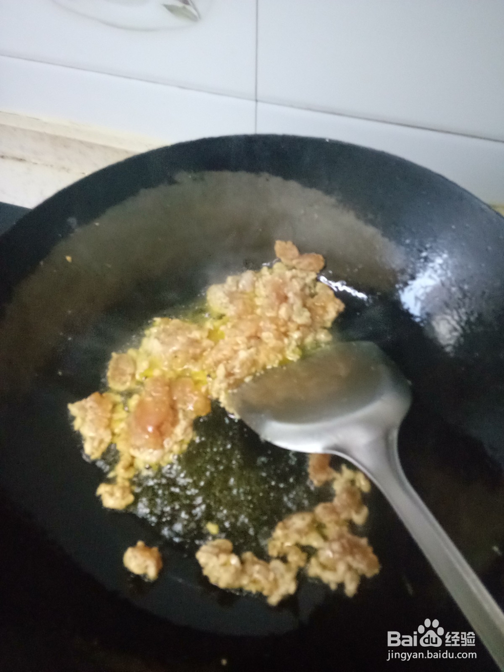 香菇鸡蛋肉酱面