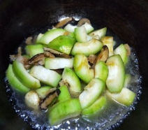 虾仁香菇焖冬瓜的做法步骤